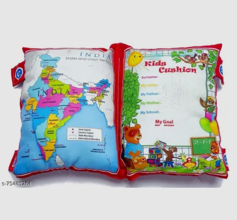 Alphabet characters kids pillow