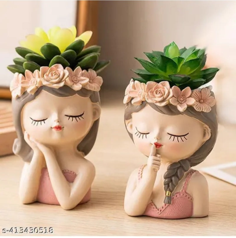 Quiet & chic Modern woman's Bust vase