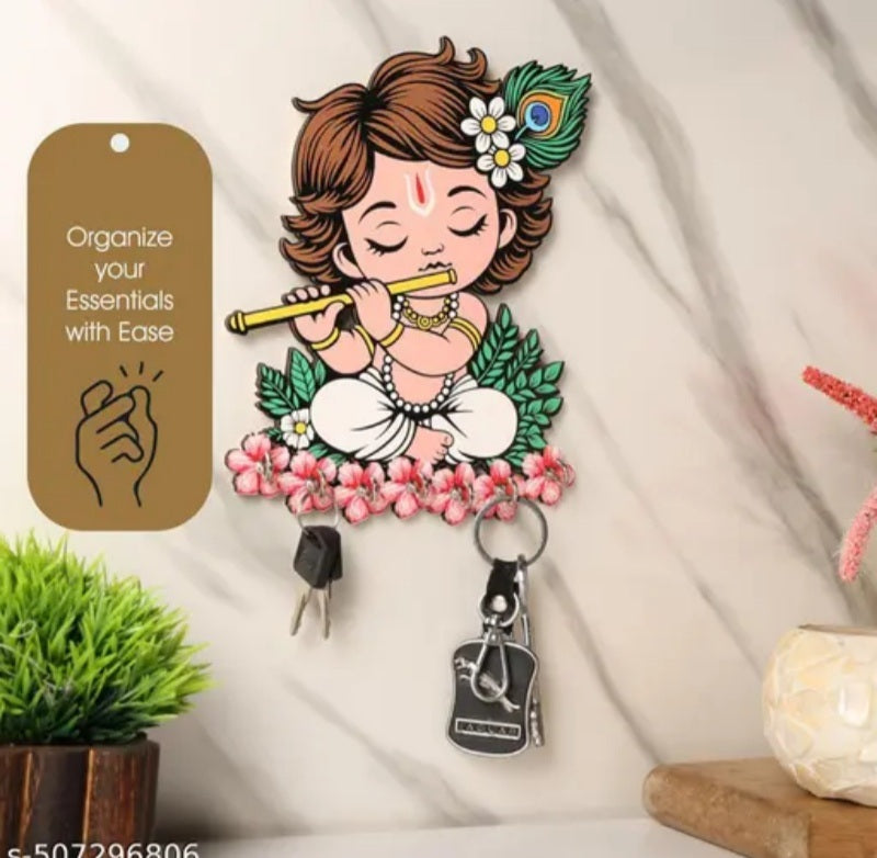 Krishna key holder for wall