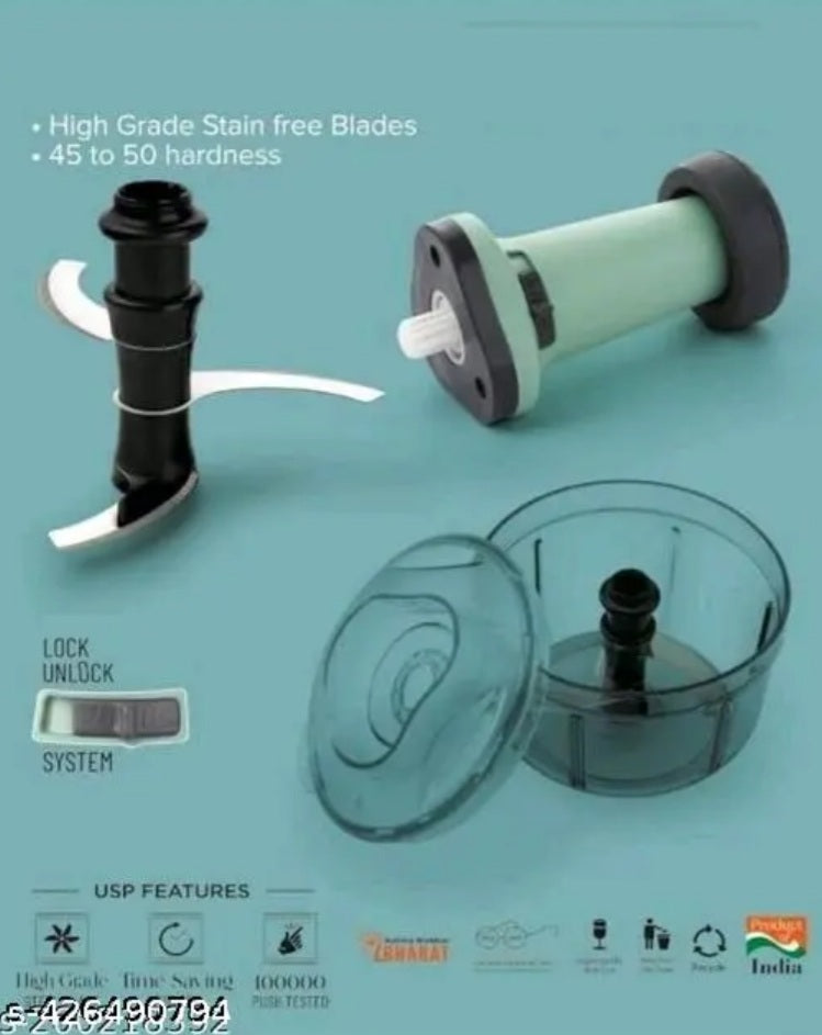 800ML manually handy chopper mixer cut for vegetable