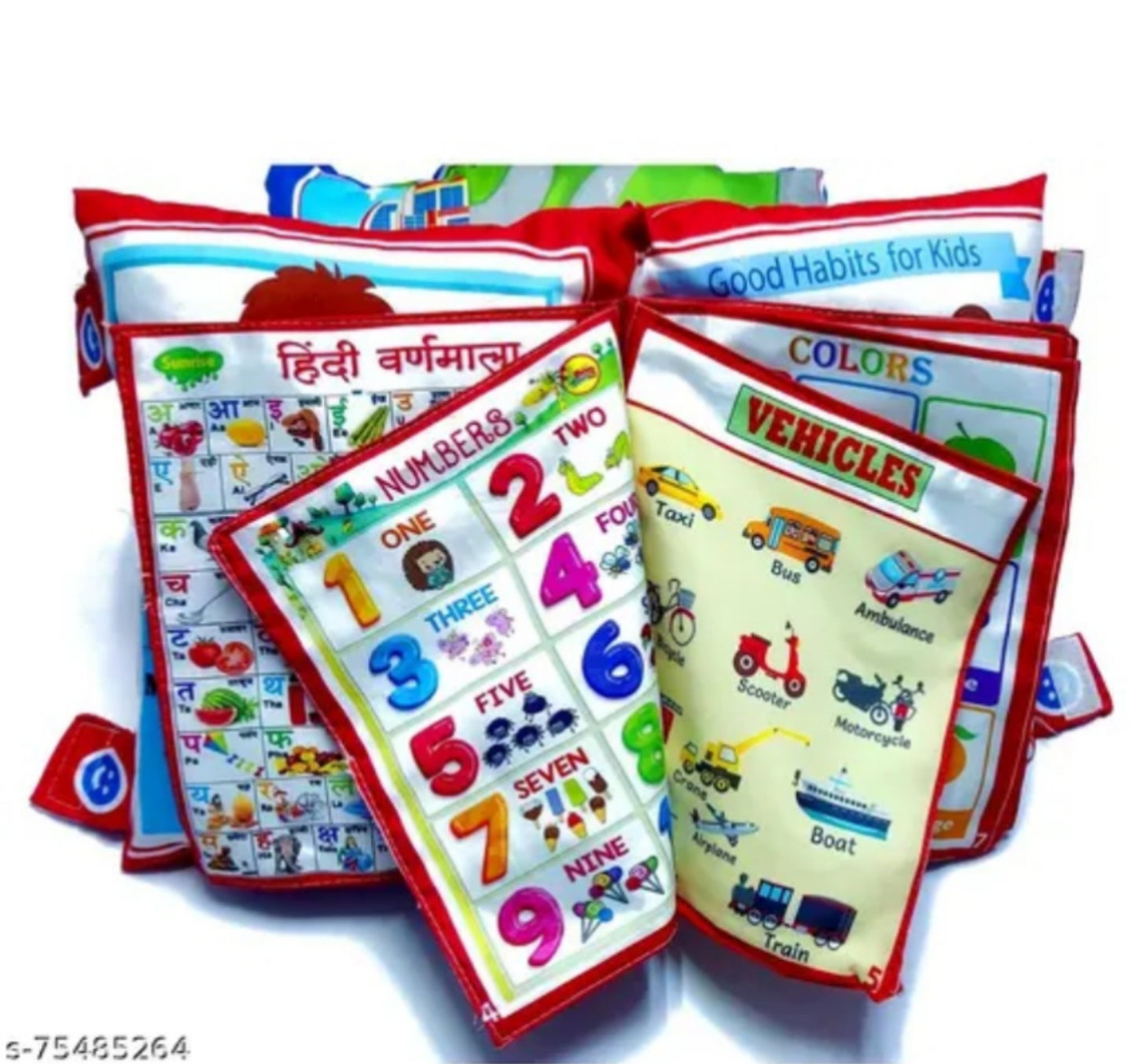 Alphabet characters kids pillow